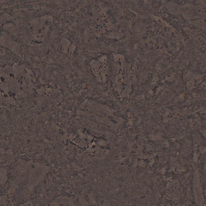 Monsanto Brown Cork Glue-Down Tile Sample | Avant Garde Collection