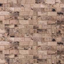 Load image into Gallery viewer, Natural Brick Wall Covering - Box of 11 Full Sheets