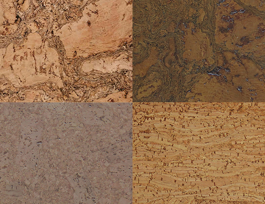 Cork Flooring Sample Kit - 4"x 4"